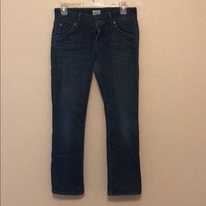 Hudson crop jeans